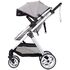 Carucior Chipolino Vista 3 in 1 cloud grey, Culoare: Gri, Model: 3 in 1,poza 5