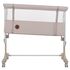 Patut co-sleeper, Lionelo, Aurora, 3 in 1, Cu leganare si setare unghiulara, Pana la 9 kg, 0 luni+, Bej, Culoare: Bej, Dimensiuni: 80x50,poza 8