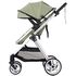 Carucior Chipolino Vista 3 in 1 basil, Culoare: Verde, Model: 3 in 1,poza 5