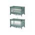 Patut pliabil Capri green Fillikid, Culoare: Verde, Dimensiuni: 120x60,poza 5