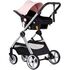 Carucior Chipolino Vista 3 in 1 pink marshmallow, Culoare: Roz, Model: 3 in 1,poza 9