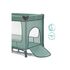 Patut pliabil Capri green Fillikid, Culoare: Verde, Dimensiuni: 120x60,poza 6