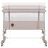 Patut co-sleeper, Lionelo, Aurora, 3 in 1, Cu leganare si setare unghiulara, Pana la 9 kg, 0 luni+, Bej, Culoare: Bej, Dimensiuni: 80x50,poza 9
