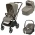 Sistem 3in1 Maxi-Cosi Leona2 + Sense + Pebble 360 PRO2 TWILLIC TRUFFLE, Culoare: Crem, Model: 3 in 1