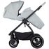 Carucior Chipolino Prestige 3 in 1 matcha, Culoare: Gri deschis, Model: 3 in 1,poza 11
