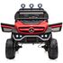 Masinuta electrica Chipolino OffRoad Mercedes Unimog cu scaun din piele si roti EVA red,poza 7