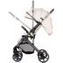 Carucior sport Chipolino Omnia cu maner reversibil cashmere, Culoare: Bej, Model: sport,poza 4