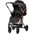 Carucior sport Chipolino Omnia cu maner reversibil noir, Culoare: Negru/Auriu, Model: sport,poza 2