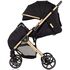 Carucior sport Chipolino Omnia cu maner reversibil noir, Culoare: Negru/Auriu, Model: sport,poza 6
