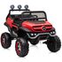 Masinuta electrica Chipolino OffRoad Mercedes Unimog cu scaun din piele si roti EVA red,poza 5