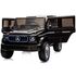 Masinuta electrica Chipolino SUV Mercedes EQG cu scaun din piele si roti EVA black,poza 6