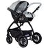 Carucior Chipolino Prestige 3 in 1 matcha, Culoare: Gri deschis, Model: 3 in 1,poza 12
