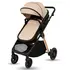 Carucior transformabil 2in1, Appekids Elite - Sand, Culoare: Bej, Model: 2 in 1,poza 3