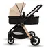 Carucior transformabil 2in1, Appekids Elite - Sand, Culoare: Bej, Model: 2 in 1,poza 2