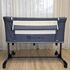 Co-Sleeper 4in1 AppeKids - Dreamy - Grey, Culoare: Albastru, Dimensiuni: 90x50,poza 3