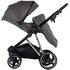 Carucior Chipolino Imperium 3 in 1 charcoal, Culoare: Gri/Negru, Model: 3 in 1,poza 12