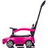Masinuta de impins Chipolino Mercedes Benz C-Class cu maner pink, Culoare: Roz,poza 4