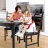 Scaun de masa 2 in 1 Poppy Red - Bright Starts,poza 3