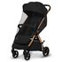 Carucior sport, Lionelo, Ingrid, Pana la 22 Kg, 6 luni+, Negru, Culoare: Negru/Auriu, Model: sport,poza 6