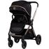 Carucior Chipolino Euphoria 3 in 1 noir, Culoare: Negru, Model: 3 in 1,poza 4