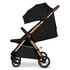 Carucior sport, Lionelo, Ingrid, Pana la 22 Kg, 6 luni+, Negru, Culoare: Negru/Auriu, Model: sport,poza 5