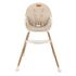 Scaun de masa copii Momi Reki, Piele ecologica, Beige, Culoare: Bej,poza 2