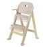 Scaun de masa, Lionelo, Floris, 3 in 1, Din Lemn, Sustine 40 kg, Bej, Culoare: Bej,poza 5
