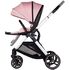 Carucior Chipolino Euphoria 3 in 1 powder pink, Culoare: Roz, Model: 3 in 1,poza 5