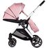 Carucior Chipolino Euphoria 3 in 1 powder pink, Culoare: Roz, Model: 3 in 1,poza 7