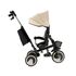 Tricicleta Multifunctionala 3 in 1 cu scaun reversibil, Momi ivi - Beige, Culoare: Bej,poza 3