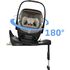Scoica Auto Maxi-Cosi Coral Slide Pro COPPER TERRA, Culoare: Maro, Grupa: 0-13kg (0 luni - 12 luni) - poza 11 - ExclusivMAG.ro