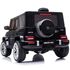 Masinuta electrica Chipolino SUV Mercedes AMG G63 cu scaun din piele si roti EVA Black, Culoare: Negru, Capacitate acumulator: 12V,poza 4