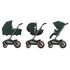 Sistem 4in1 Maxi-Cosi FAME Carucior + Landou + Scoica Auto Pebble 360 PRO2 + Baza Auto FamilyFix 360 PRO Twillic Green, Culoare: Verde inchis, Model: 4 in 1 - poza 7 - ExclusivMAG.ro
