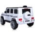Masinuta electrica Chipolino SUV Mercedes AMG G63 cu scaun din piele si roti EVA White, Culoare: Alb, Capacitate acumulator: 12V,poza 5