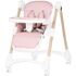 Scaun de masa Chipolino Candy Shop powder pink, Culoare: Roz,poza 2