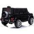 Masinuta electrica Chipolino SUV Mercedes AMG G63 cu scaun din piele si roti EVA Black, Culoare: Negru, Capacitate acumulator: 12V,poza 5