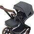 Sistem 4in1 Maxi-Cosi FAME Carucior + Landou + Scoica Auto Pebble 360 PRO2 + Baza Auto FamilyFix 360 PRO Twillic Graphite, Culoare: Gri, Model: 4 in 1 - poza 9 - ExclusivMAG.ro