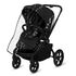 Carucior 3 in 1 Lionelo Freya, Cu landou si scoica ADAC, pana la 22 kg, 0 luni+, Negru, Culoare: Negru, Model: 3 in 1 - poza 6 - ExclusivMAG.ro