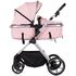 Carucior Chipolino Pearl 2 in 1 powder pink, Culoare: Roz, Model: 2 in 1,poza 7