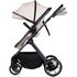 Carucior Chipolino Pearl 2 in 1 cashmere, Culoare: Bej, Model: 2 in 1,poza 5