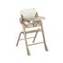 Scaun de masa multifunctional Noah, Jane, De la 6 luni la adult, Din lemn fag, Greutate maxima 100 Kg, Iris, Culoare: Bej  - ExclusivMAG.ro