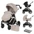 Carucior 3 in 1 Lionelo Layla, Pana la 22 kg, Bej, Culoare: Bej, Model: 3 in 1  - ExclusivMAG.ro