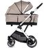 Carucior Chipolino Aurora 3 in 1 latte, Culoare: Crem, Model: 3 in 1 - poza 3 - ExclusivMAG.ro