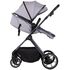 Carucior Chipolino Pearl 2 in 1 platinum, Culoare: Gri deschis, Model: 2 in 1,poza 6