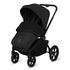 Carucior 2 in 1, Lionelo, Freya, Landou si salteluta ventilate, pana la 22 kg, 0luni+, Negru, Culoare: Negru, Model: 2 in 1 - poza 5 - ExclusivMAG.ro