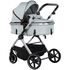 Carucior Chipolino Pearl 2 in 1 matcha, Culoare: Turcoaz, Model: 2 in 1