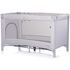 Patut pliabil Chipolino Capri platinum, Culoare: Gri deschis, Dimensiuni: 120x60  - ExclusivMAG.ro