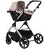Carucior Chipolino Pearl 3 in 1 latte, Culoare: Crem, Model: 3 in 1 - poza 9 - ExclusivMAG.ro