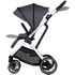 Carucior Chipolino Aurora 3 in 1 charcoal, Culoare: Gri, Model: 3 in 1 - poza 7 - ExclusivMAG.ro