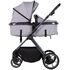 Carucior Chipolino Pearl 2 in 1 platinum, Culoare: Gri deschis, Model: 2 in 1,poza 7